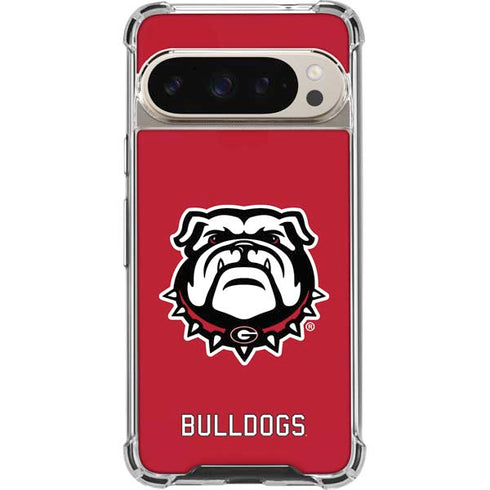 University of Georgia Bulldogs Logo Google Pixel 9/9 Pro Clear Case